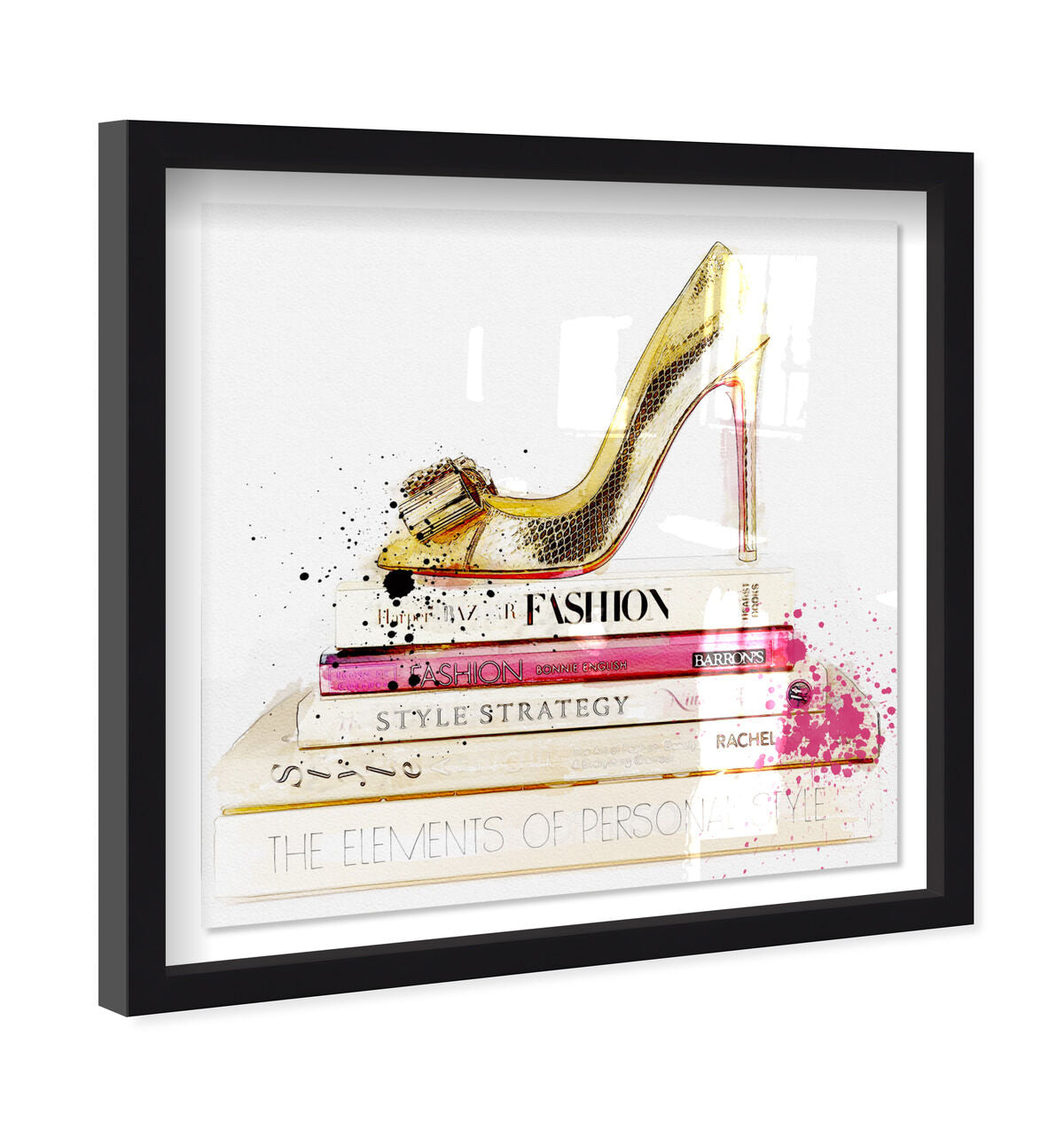 Gold Shoe and Fashion Books