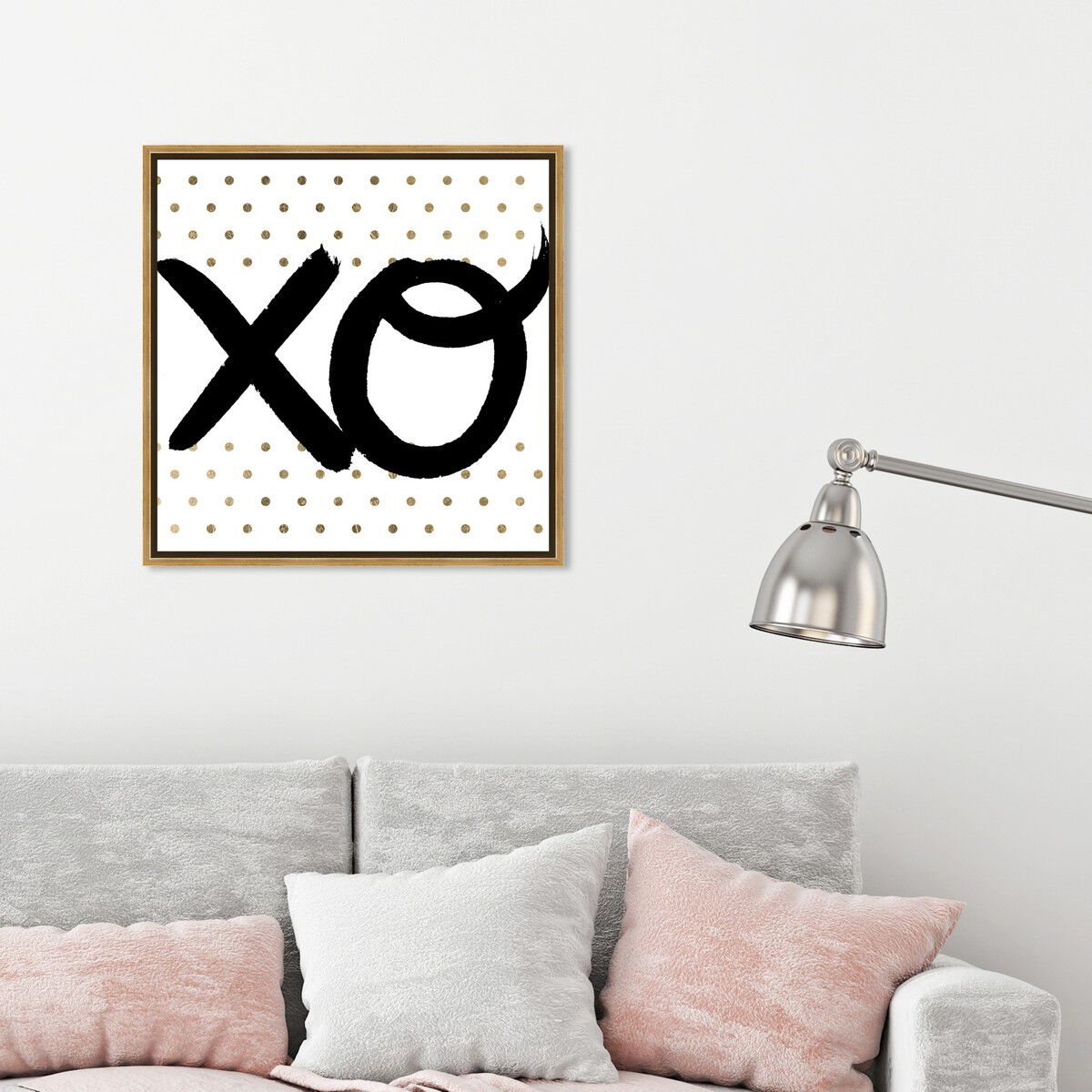 40x40/Framed Canvas/PSGLD
