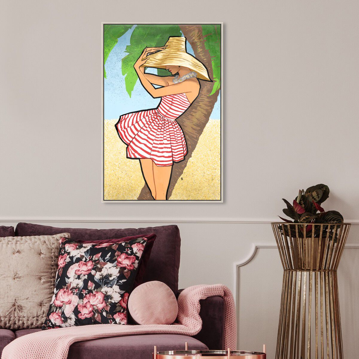 36x54/Framed Canvas/CFL