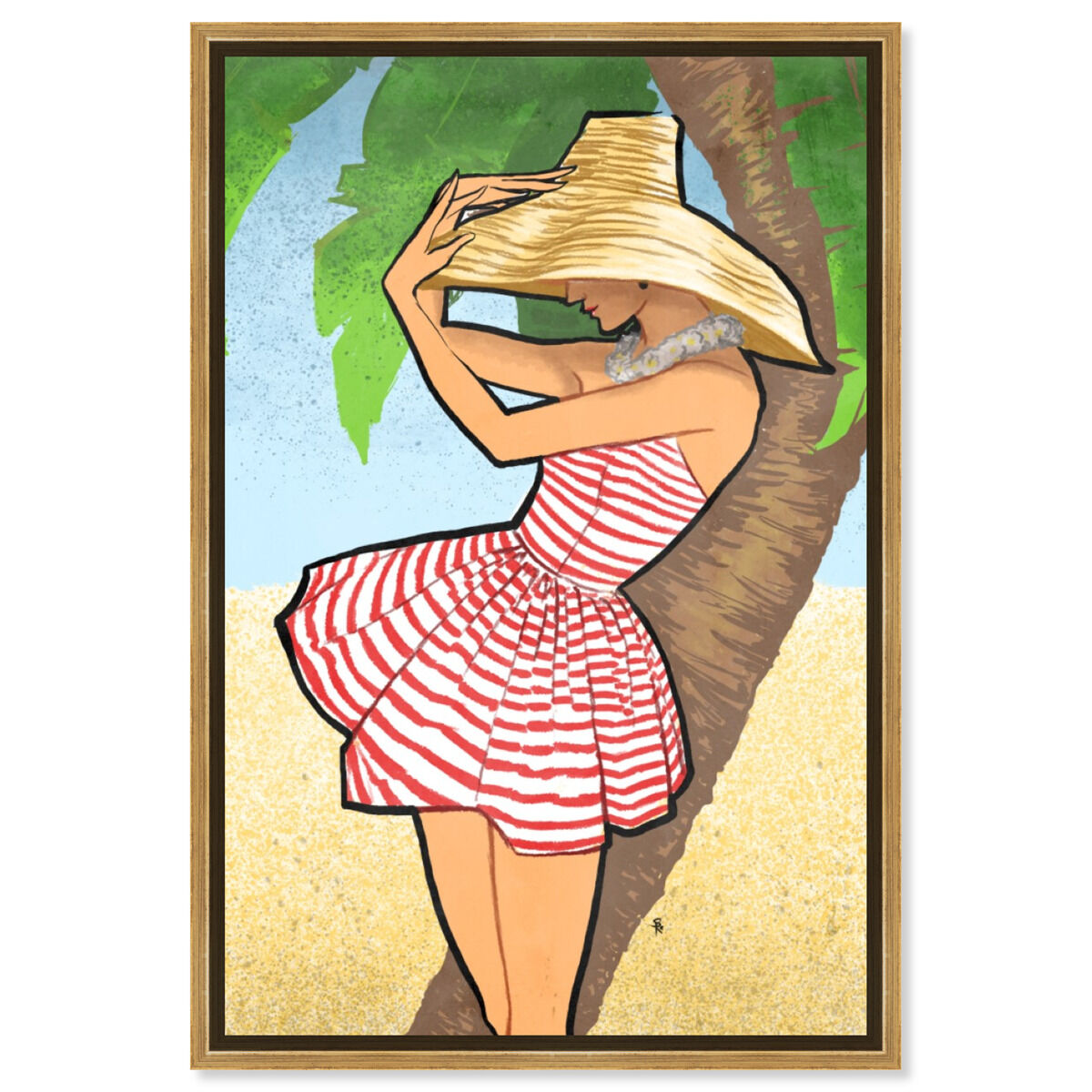 36x54/Framed Canvas/PSGLD