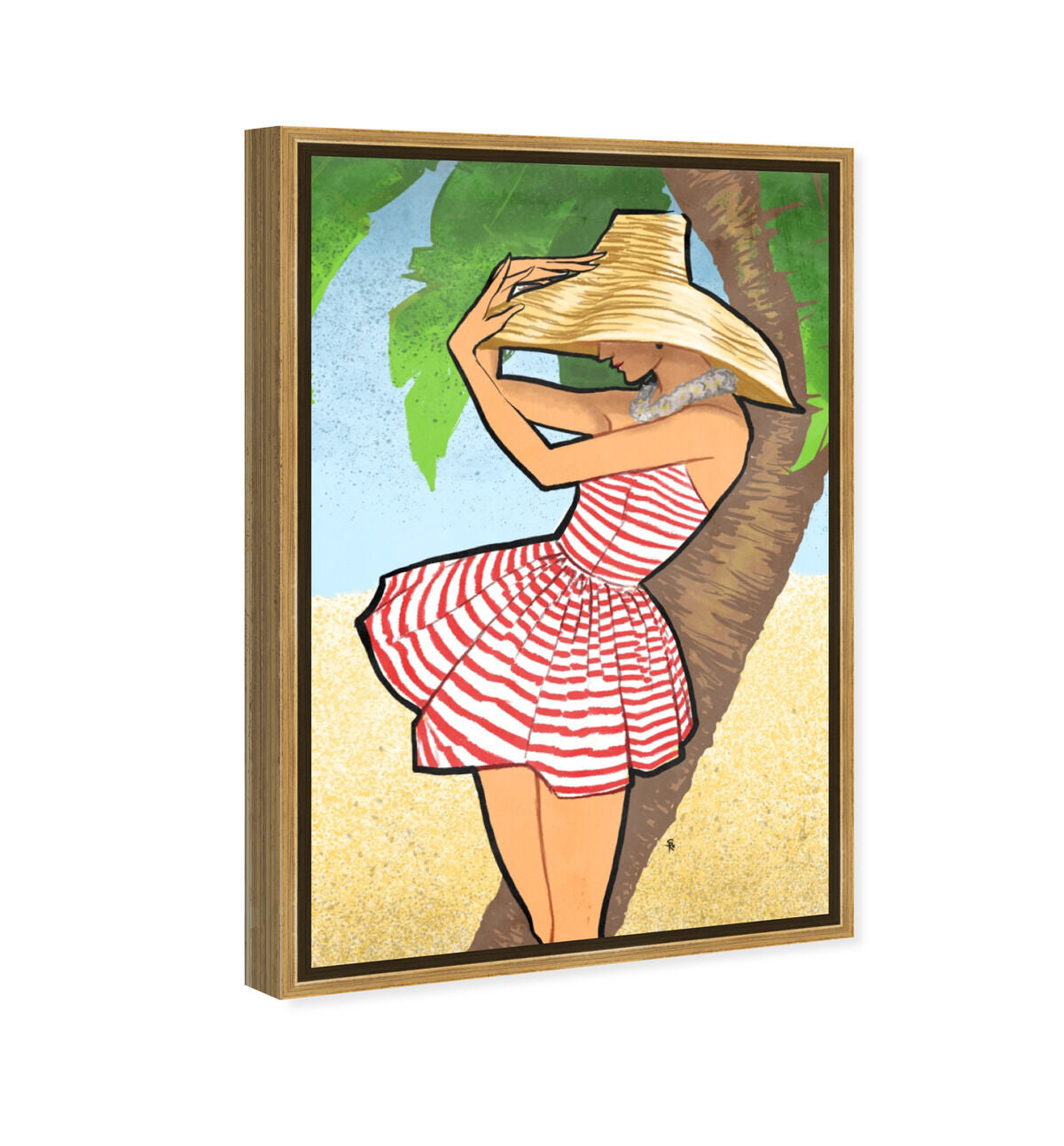36x54/Framed Canvas/PSGLD