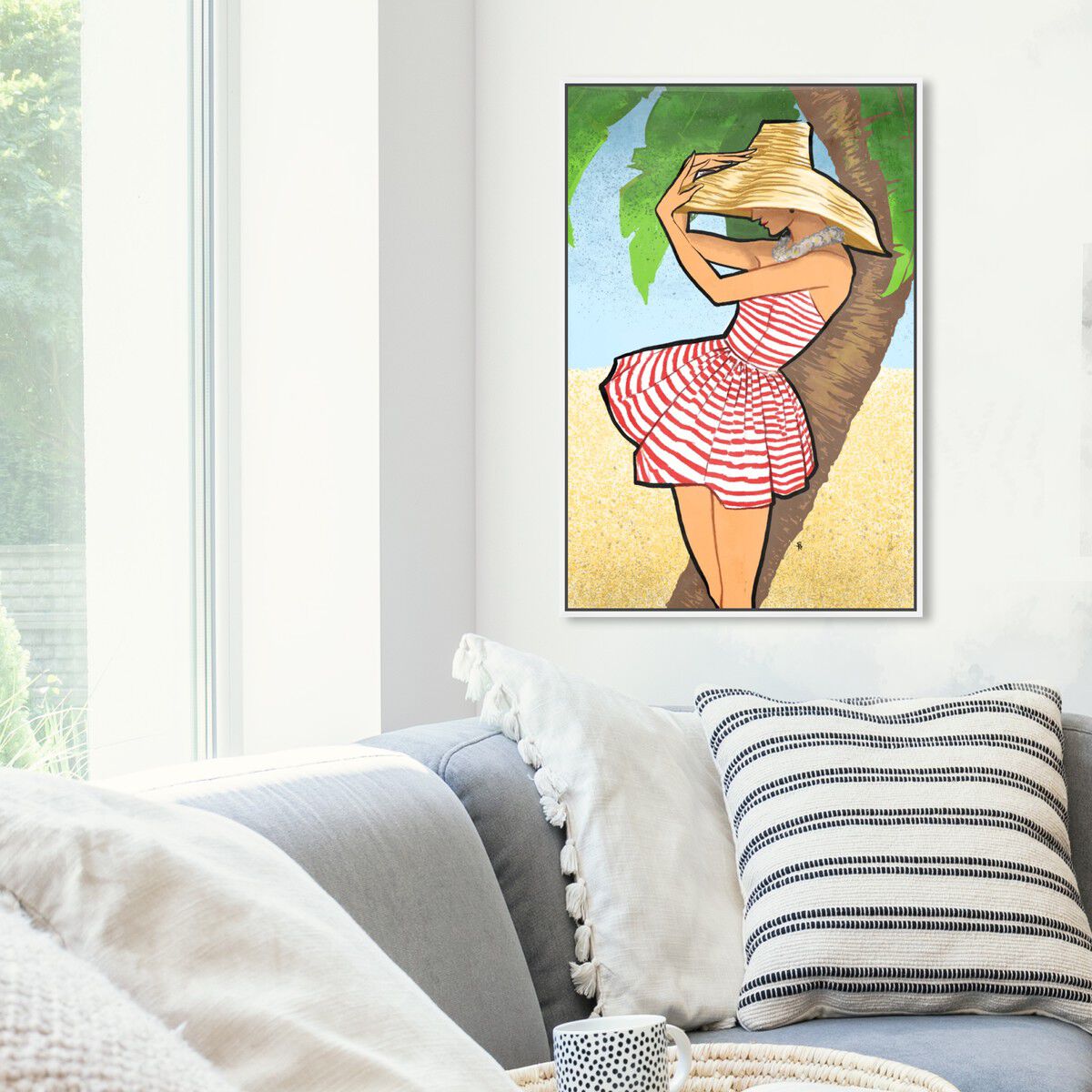 36x54/Framed Canvas/WFL