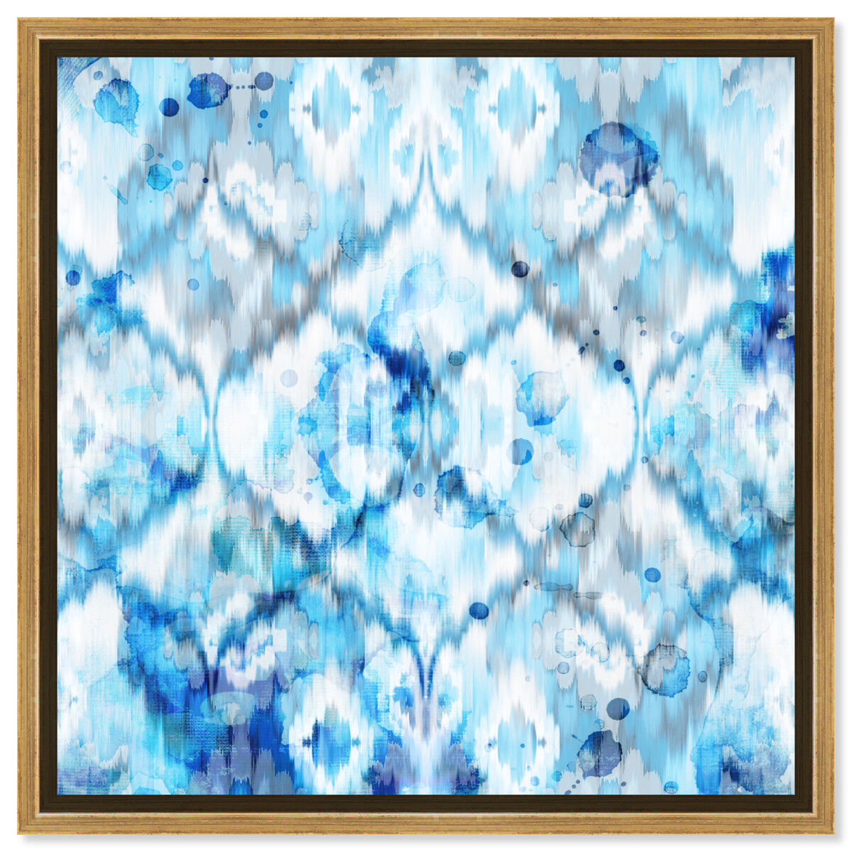 40x40/Framed Canvas/PSGLD