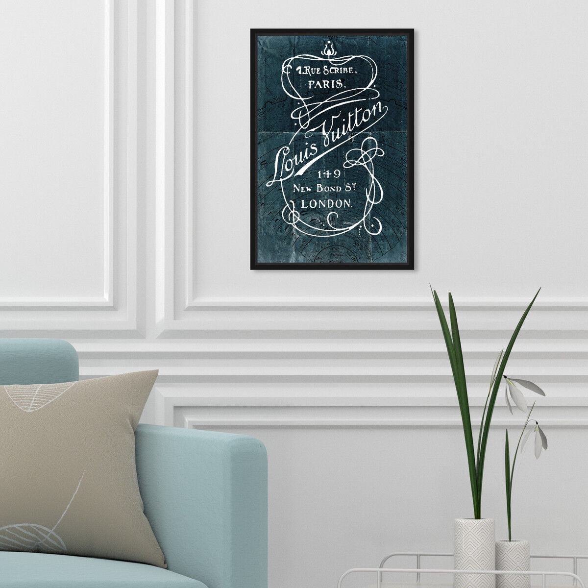 36x54/Framed Canvas/BFL