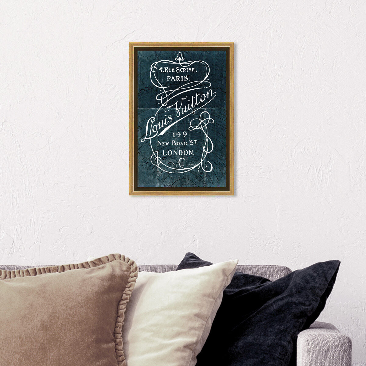 36x54/Framed Canvas/PSGLD