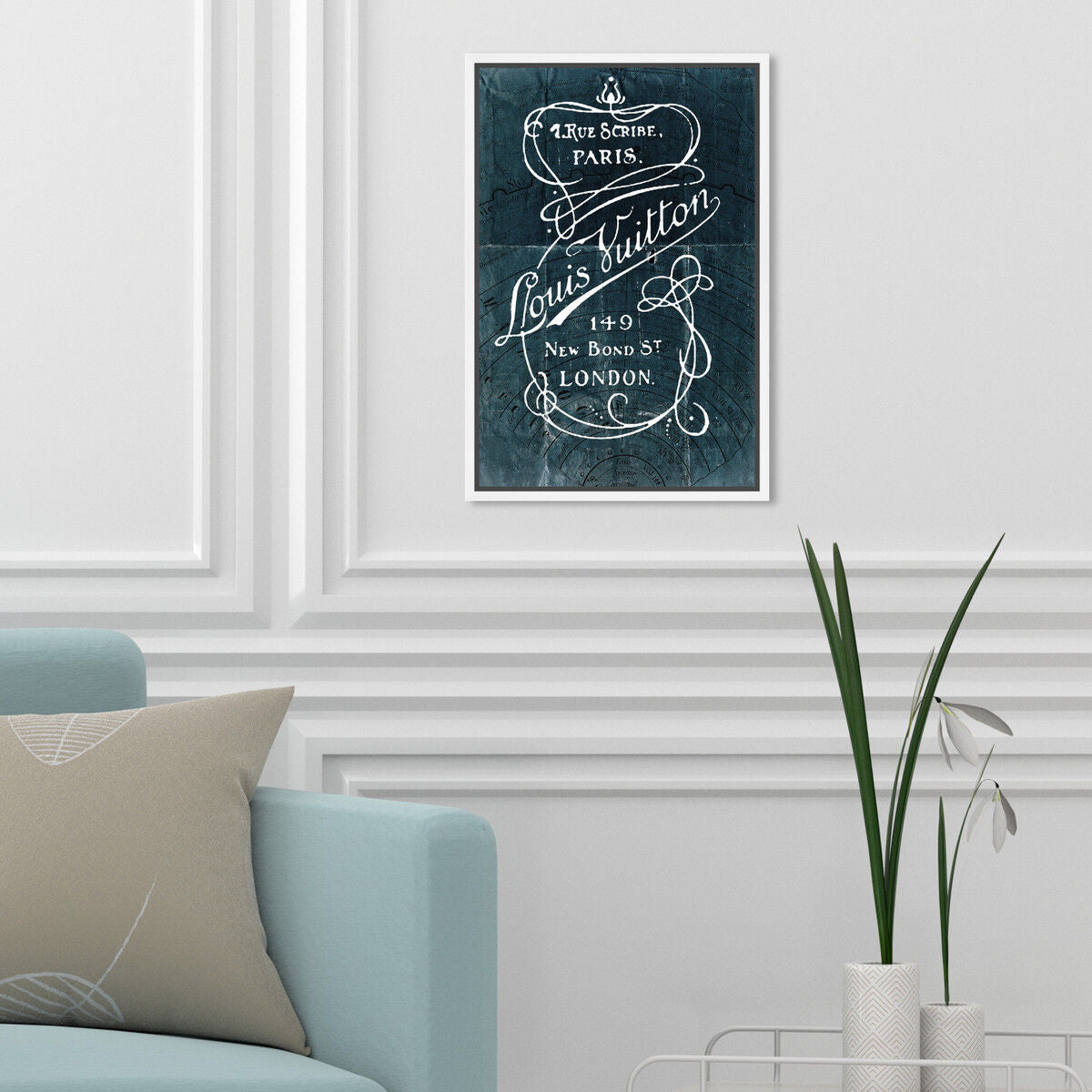 36x54/Framed Canvas/WFL