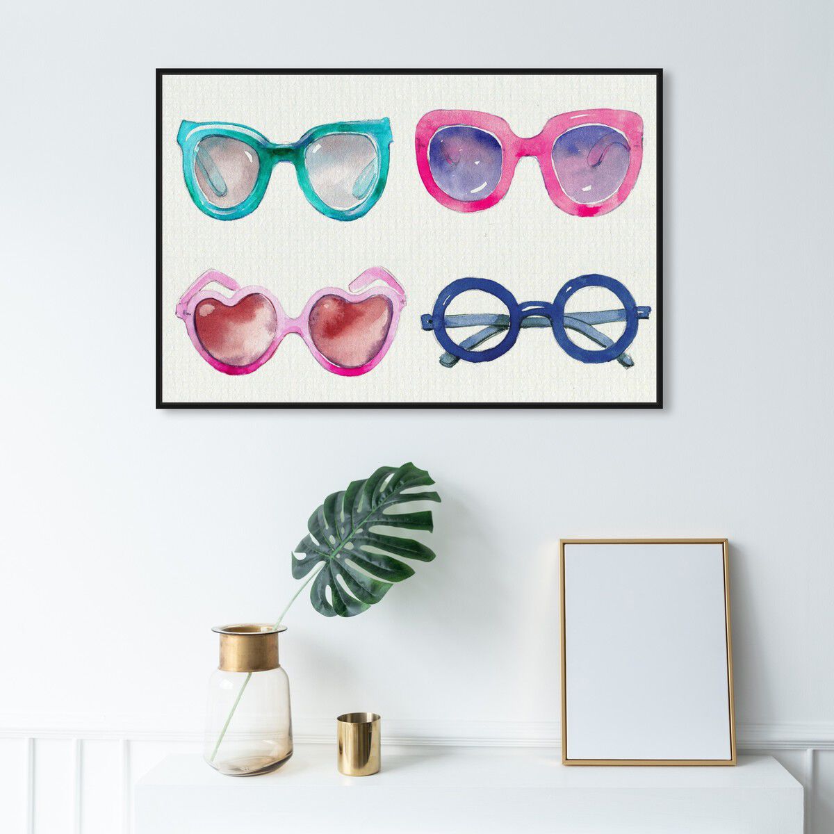 54x36/Framed Canvas/BFL