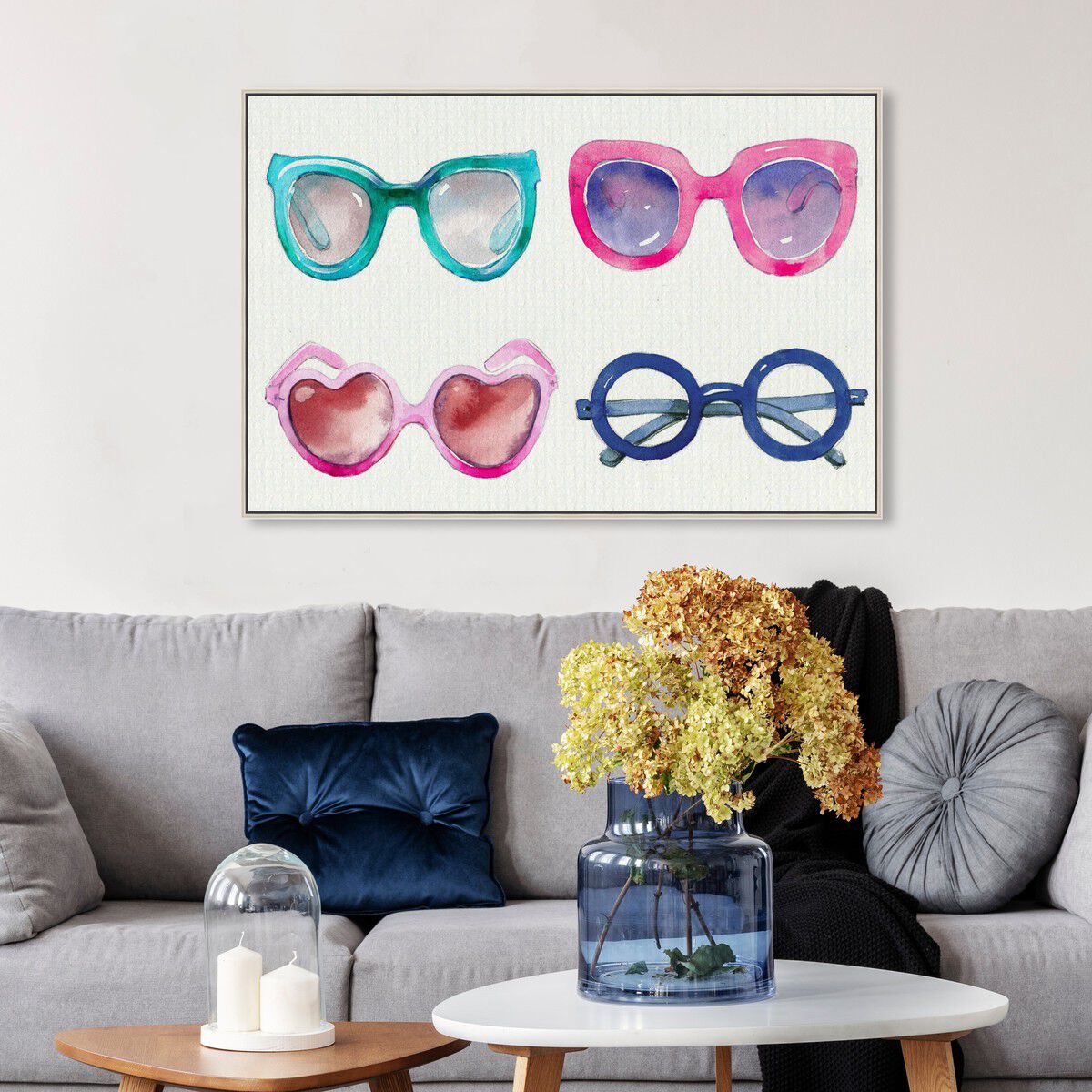 54x36/Framed Canvas/CFL