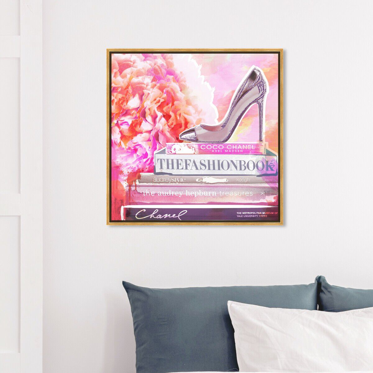 40x40/Framed Canvas/PSGLD