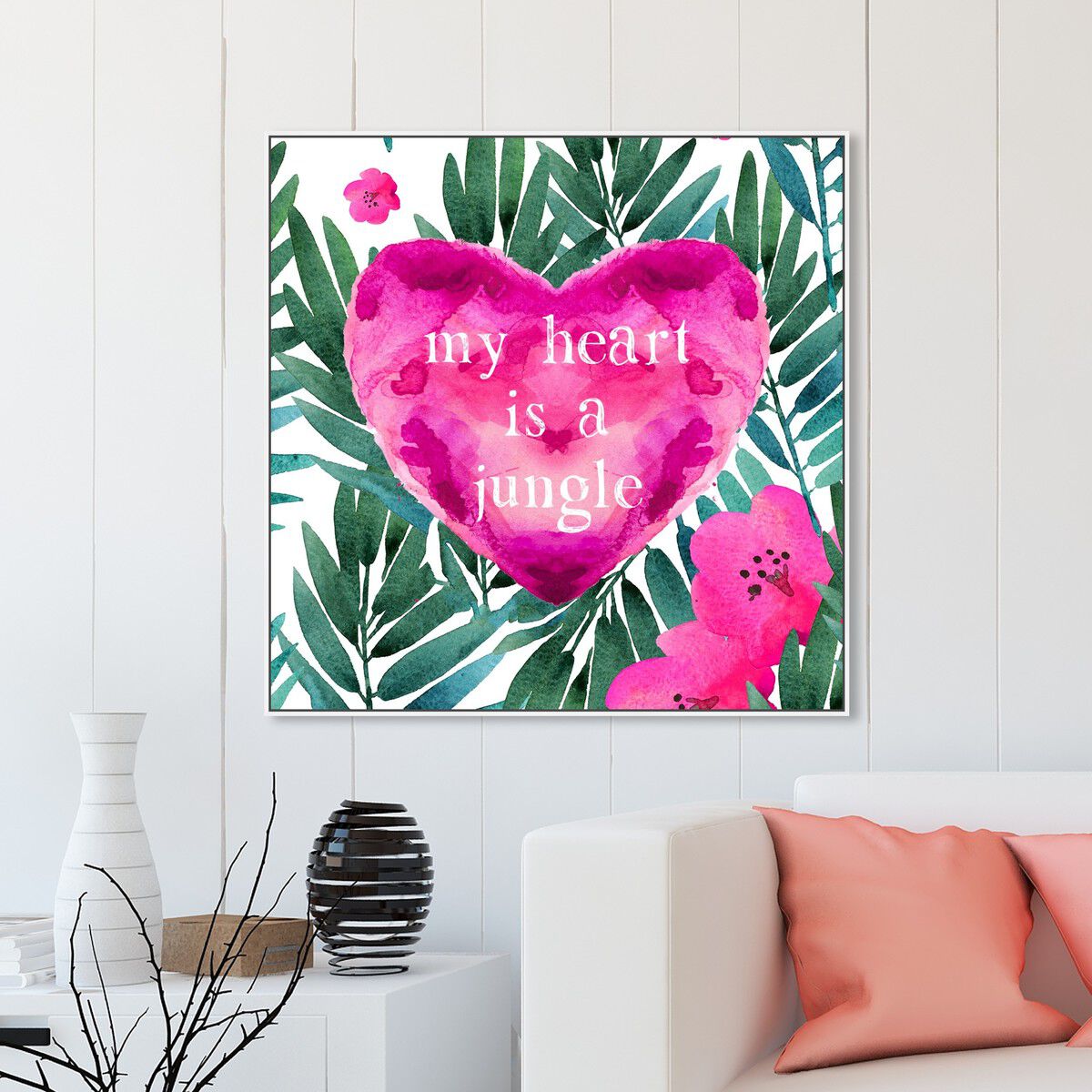 40x40/Framed Canvas/WFL