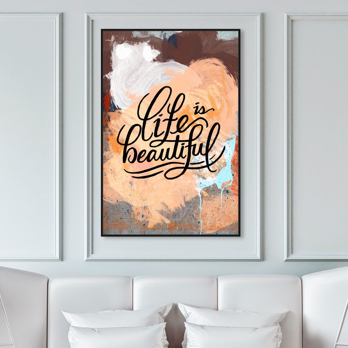 36x54/Framed Canvas/BFL