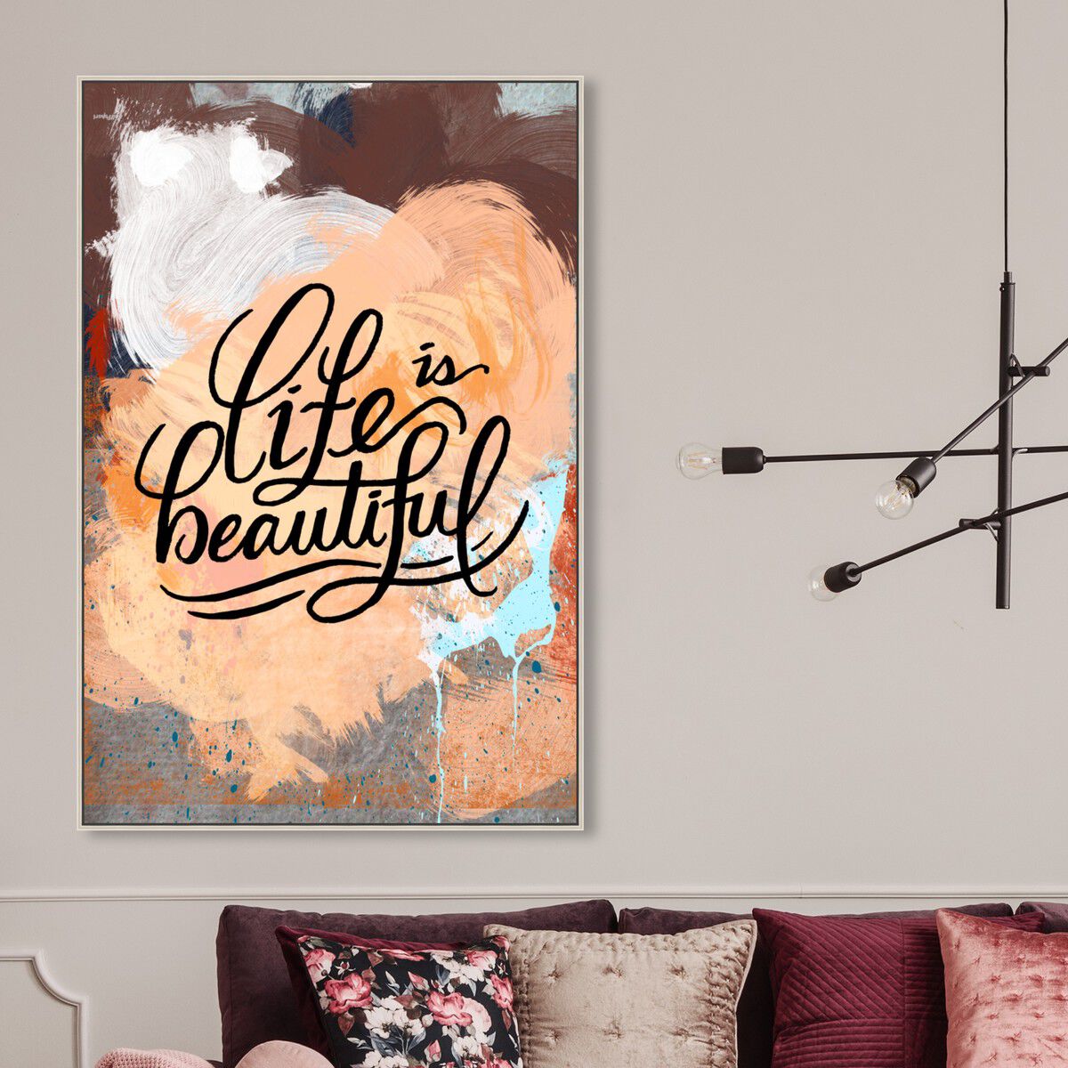 36x54/Framed Canvas/CFL
