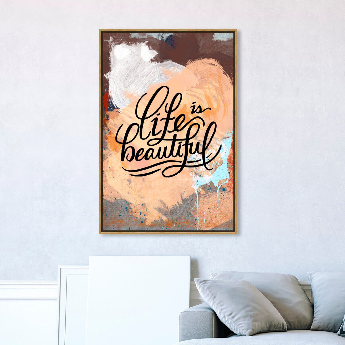 36x54/Framed Canvas/PSGLD