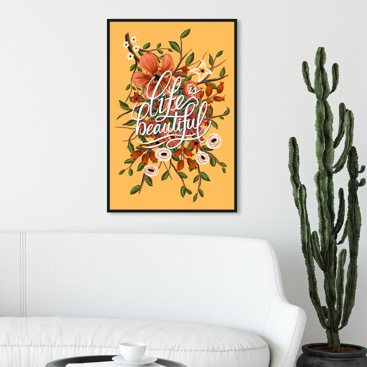 36x54/Framed Canvas/BFL