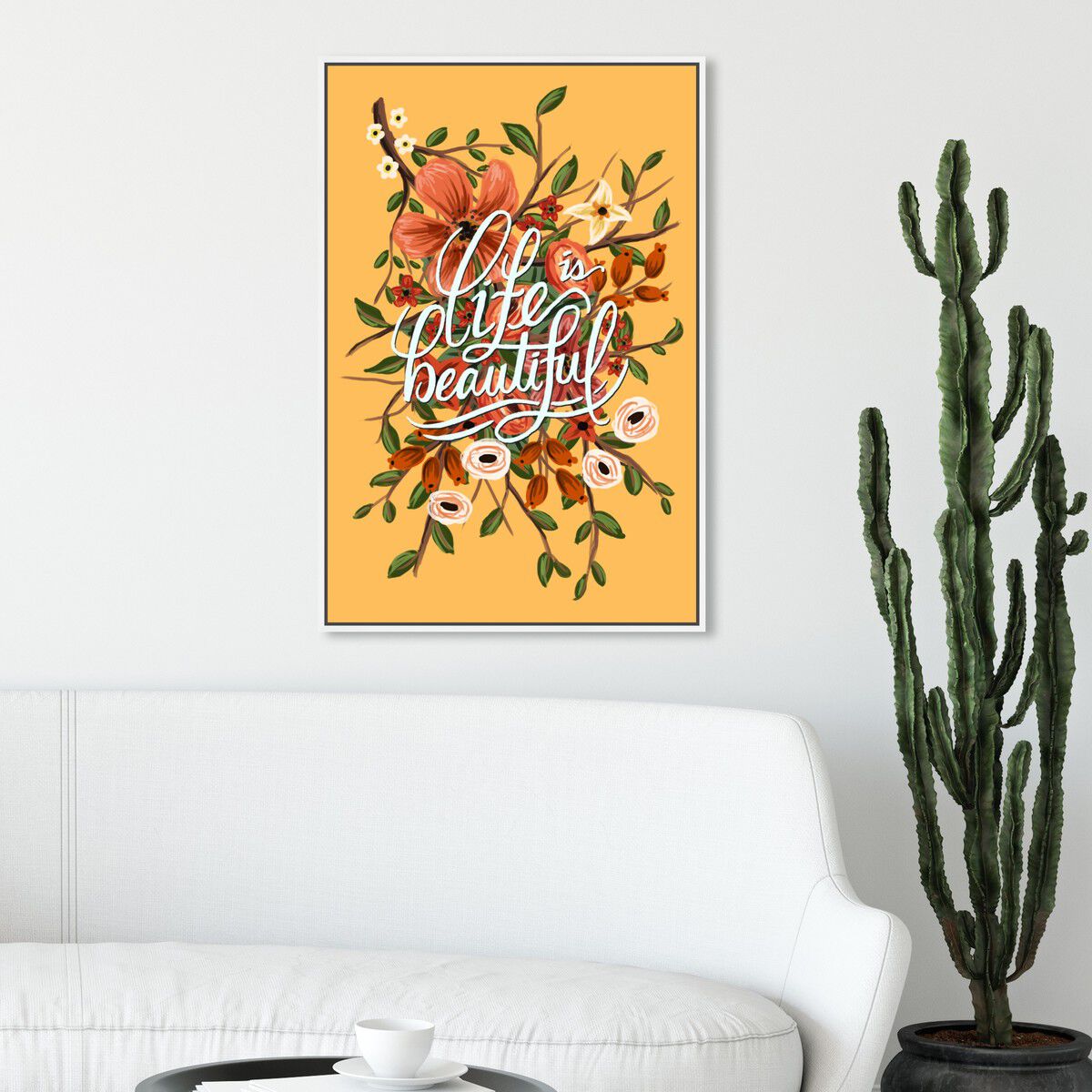 36x54/Framed Canvas/WFL