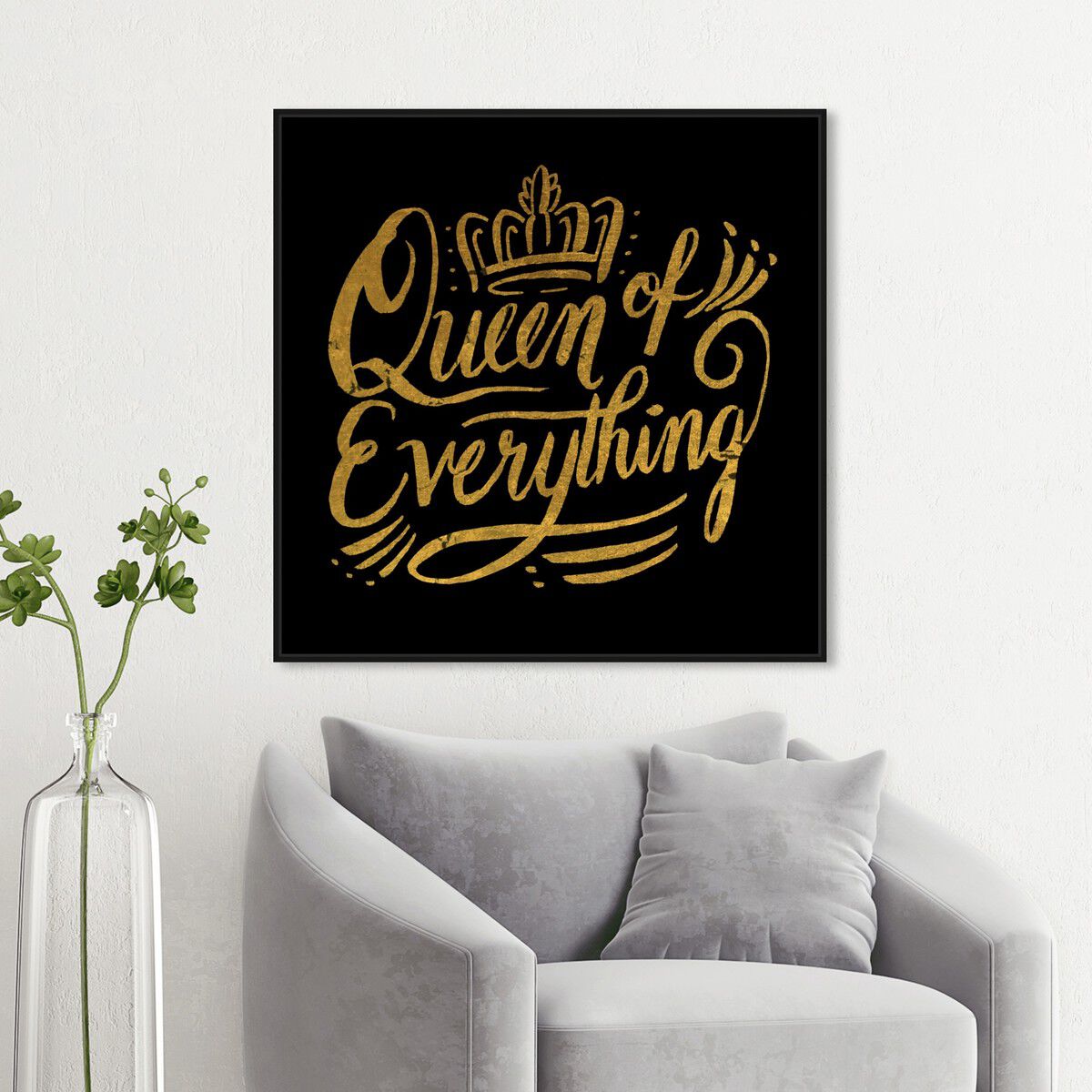 Queen of Everything I | Wall Art by Oliver Gal