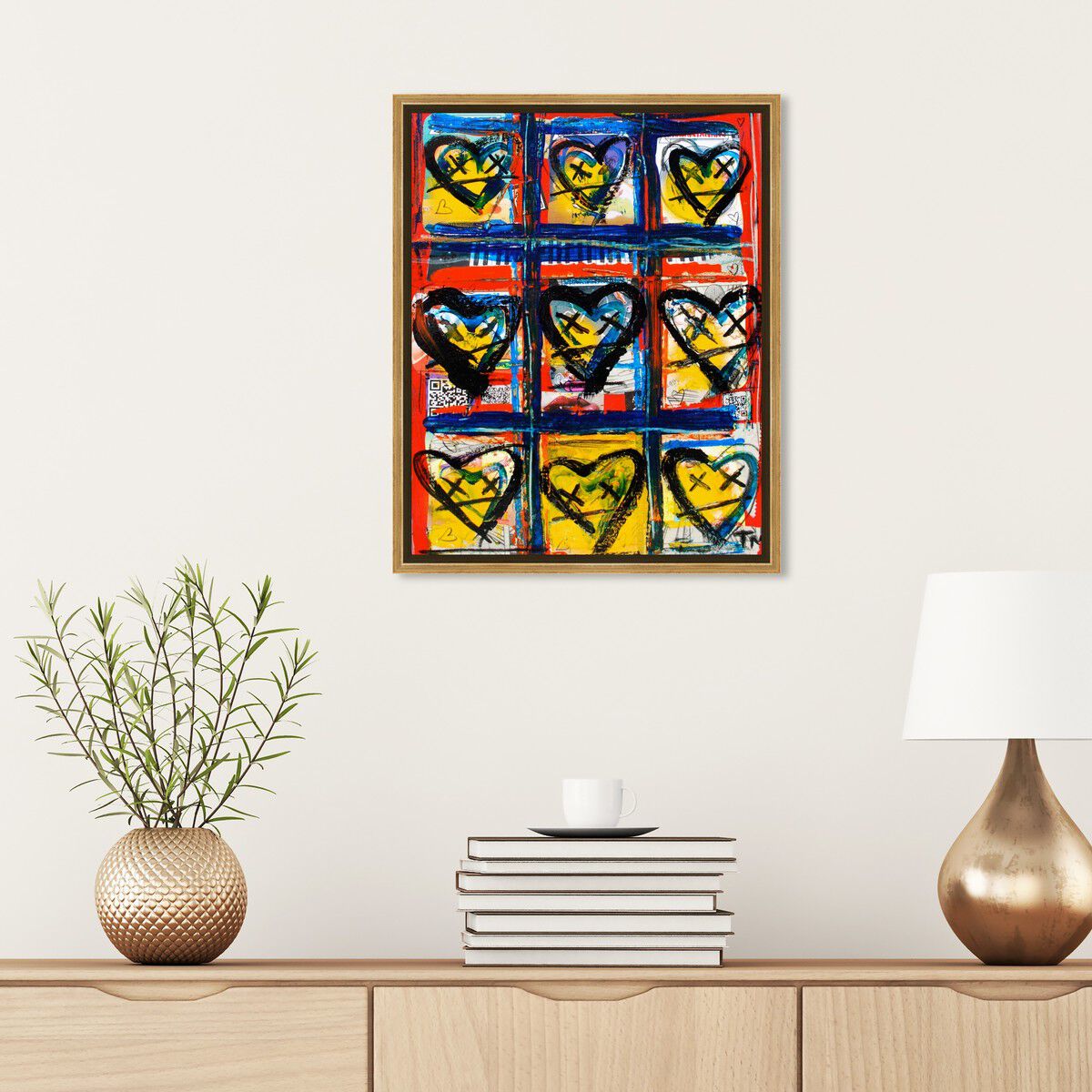 36x45/Framed Canvas/PSGLD