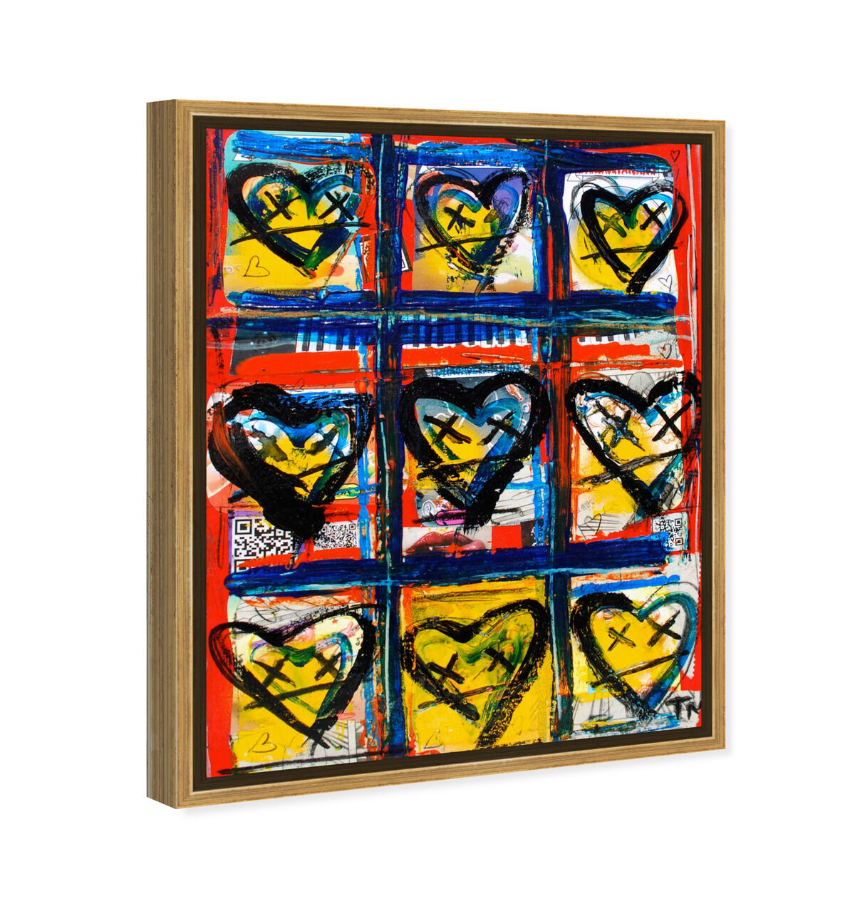 36x45/Framed Canvas/PSGLD