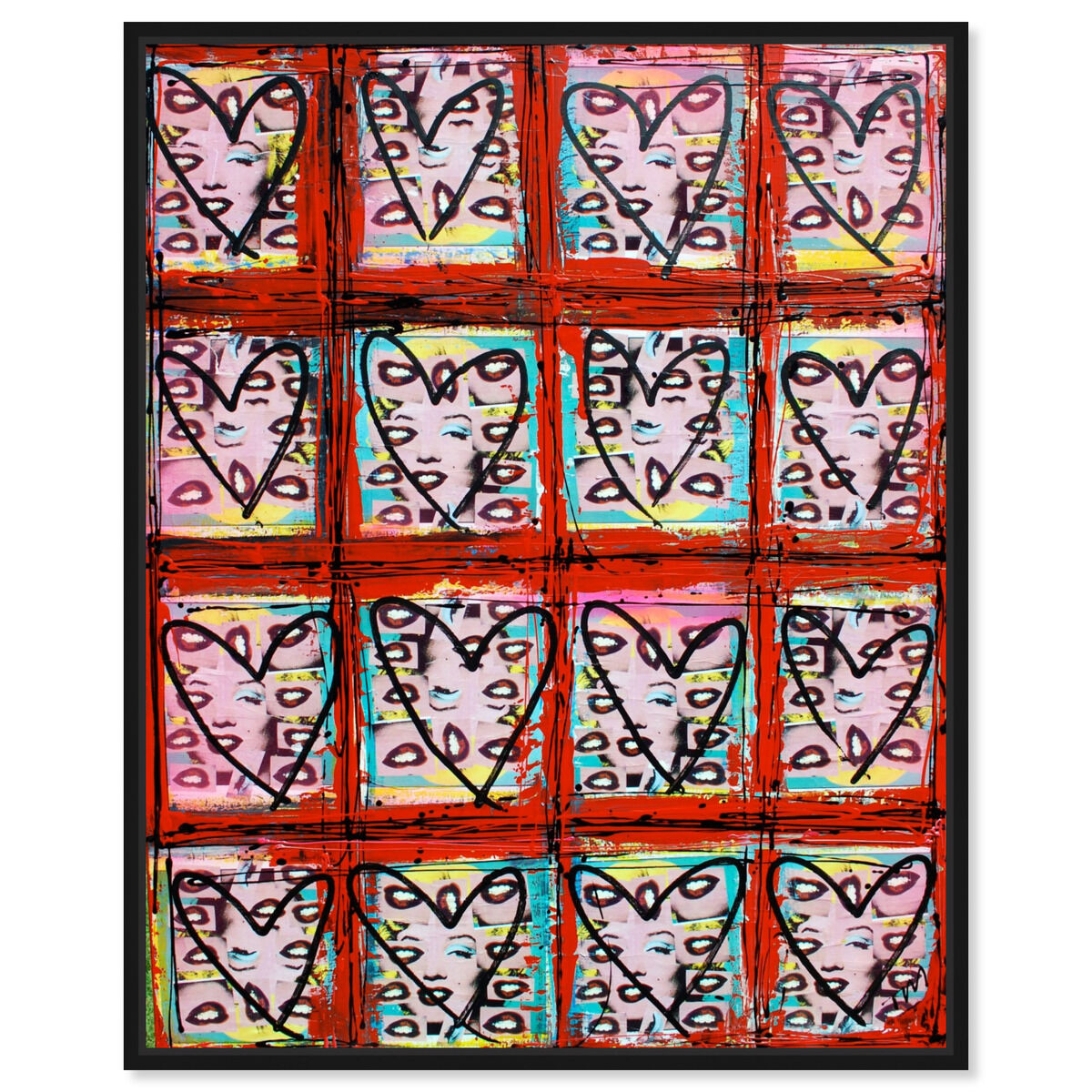 36x45/Framed Canvas/BFL