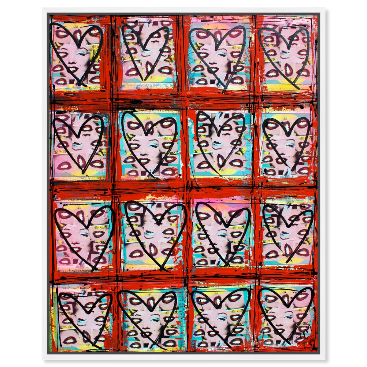 36x45/Framed Canvas/WFL