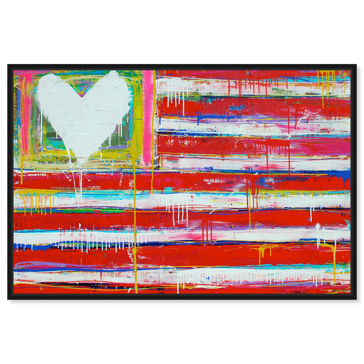 54x36/Framed Canvas/BFL