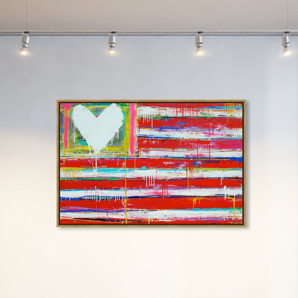 54x36/Framed Canvas/PSGLD