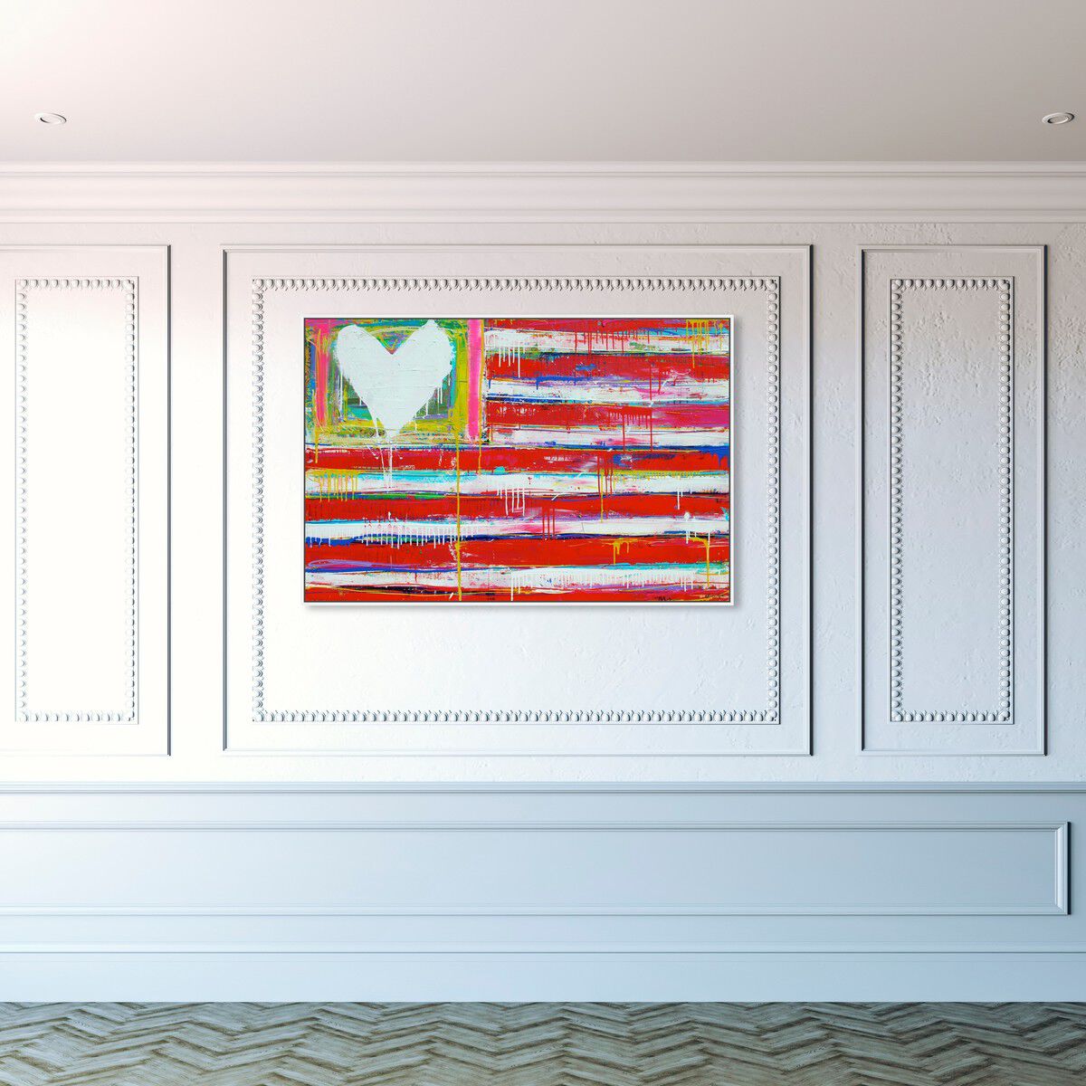 54x36/Framed Canvas/WFL