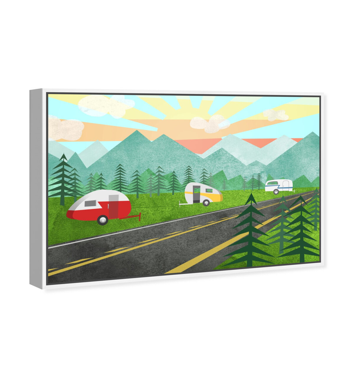 54x36/Framed Canvas/WFL