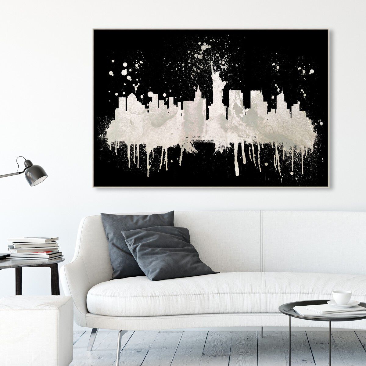 54x36/Framed Canvas/CFL
