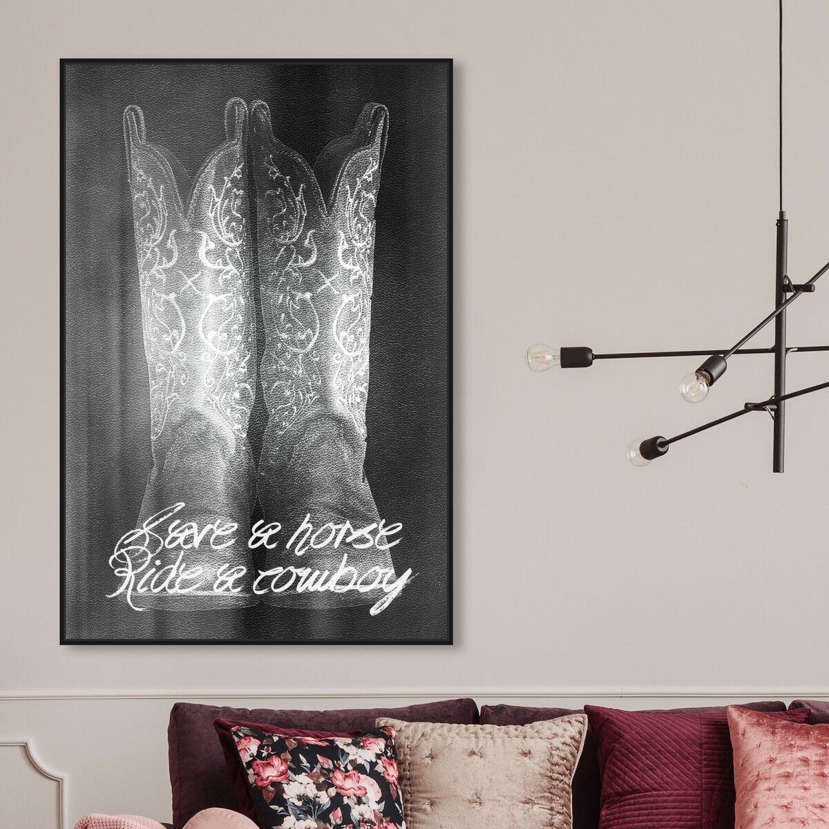 36x54/Framed Canvas/BFL