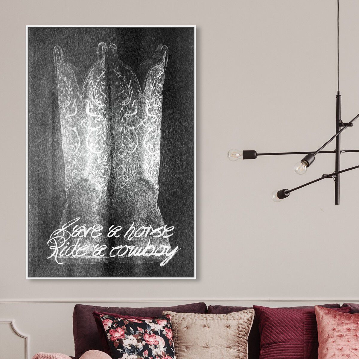 36x54/Framed Canvas/WFL
