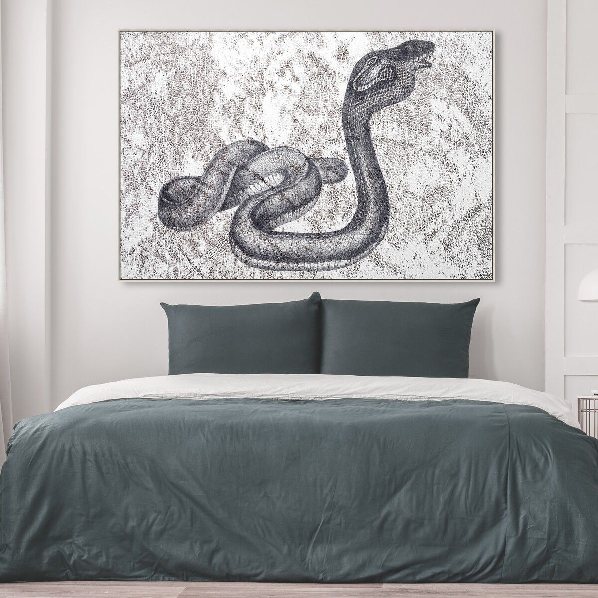 54x36/Framed Canvas/CFL