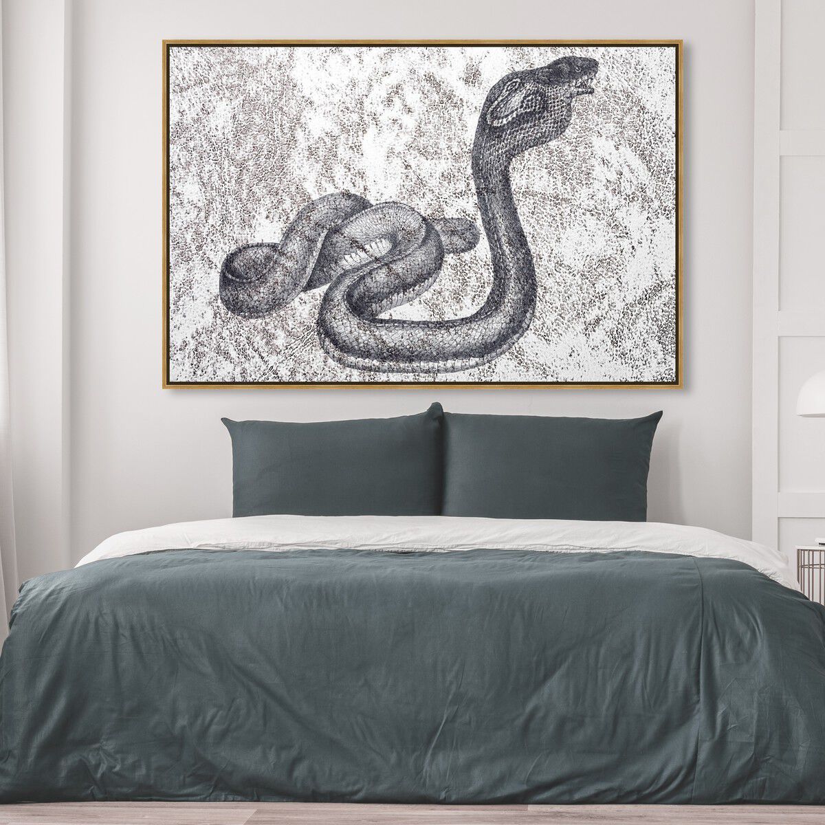 54x36/Framed Canvas/PSGLD