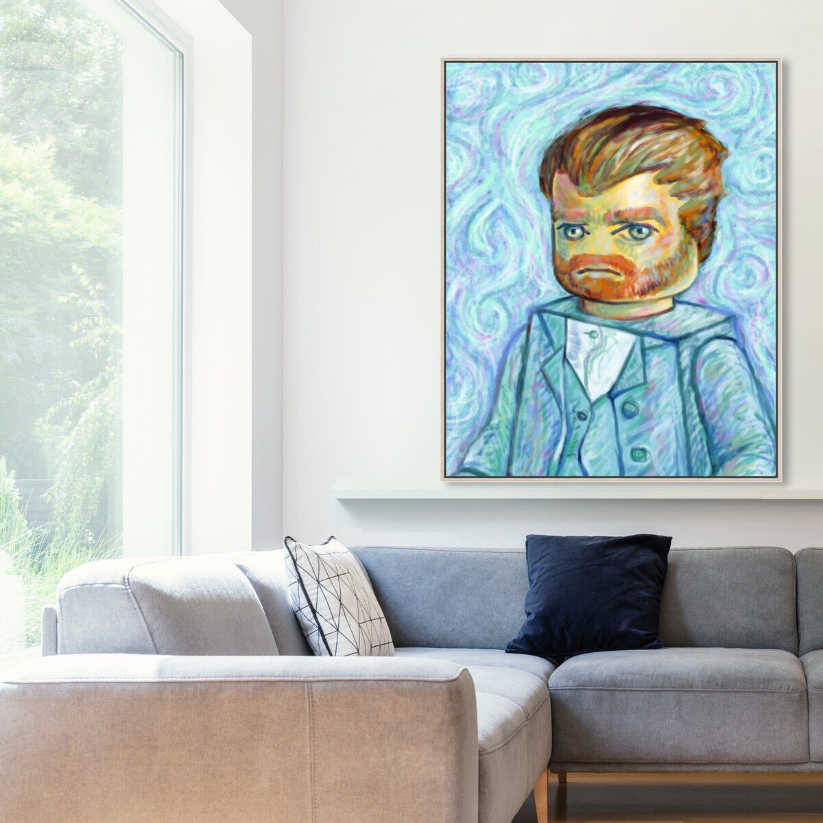 36x45/Framed Canvas/CFL