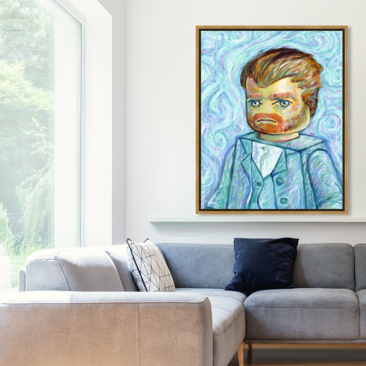 36x45/Framed Canvas/PSGLD