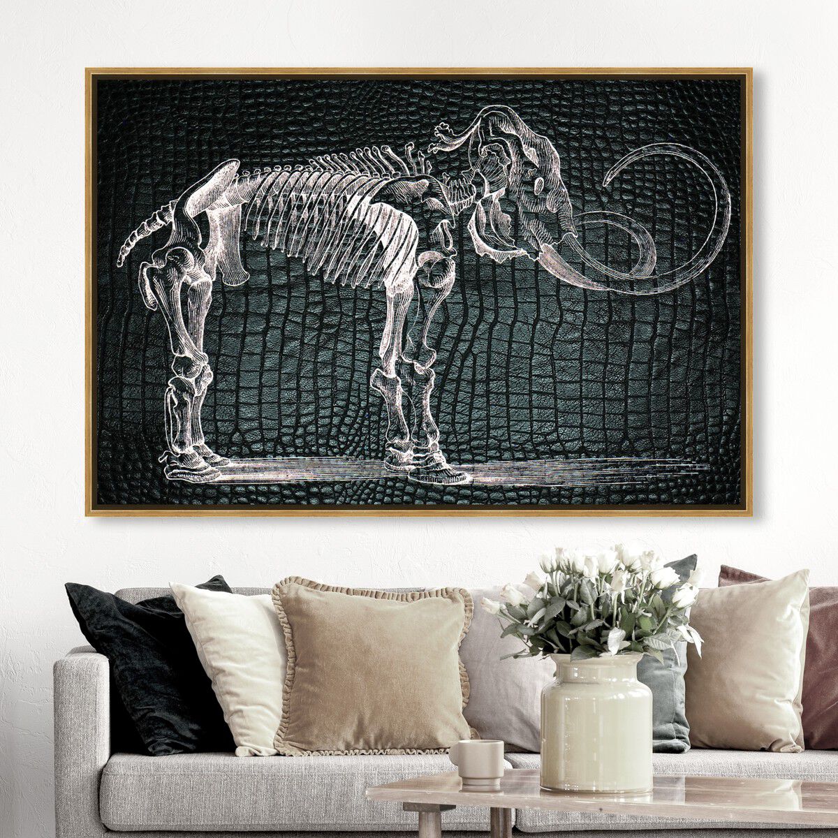 54x36/Framed Canvas/PSGLD