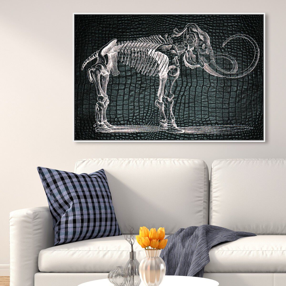 54x36/Framed Canvas/WFL