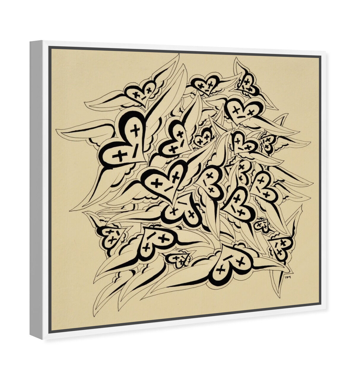 40x40/Framed Canvas/WFL