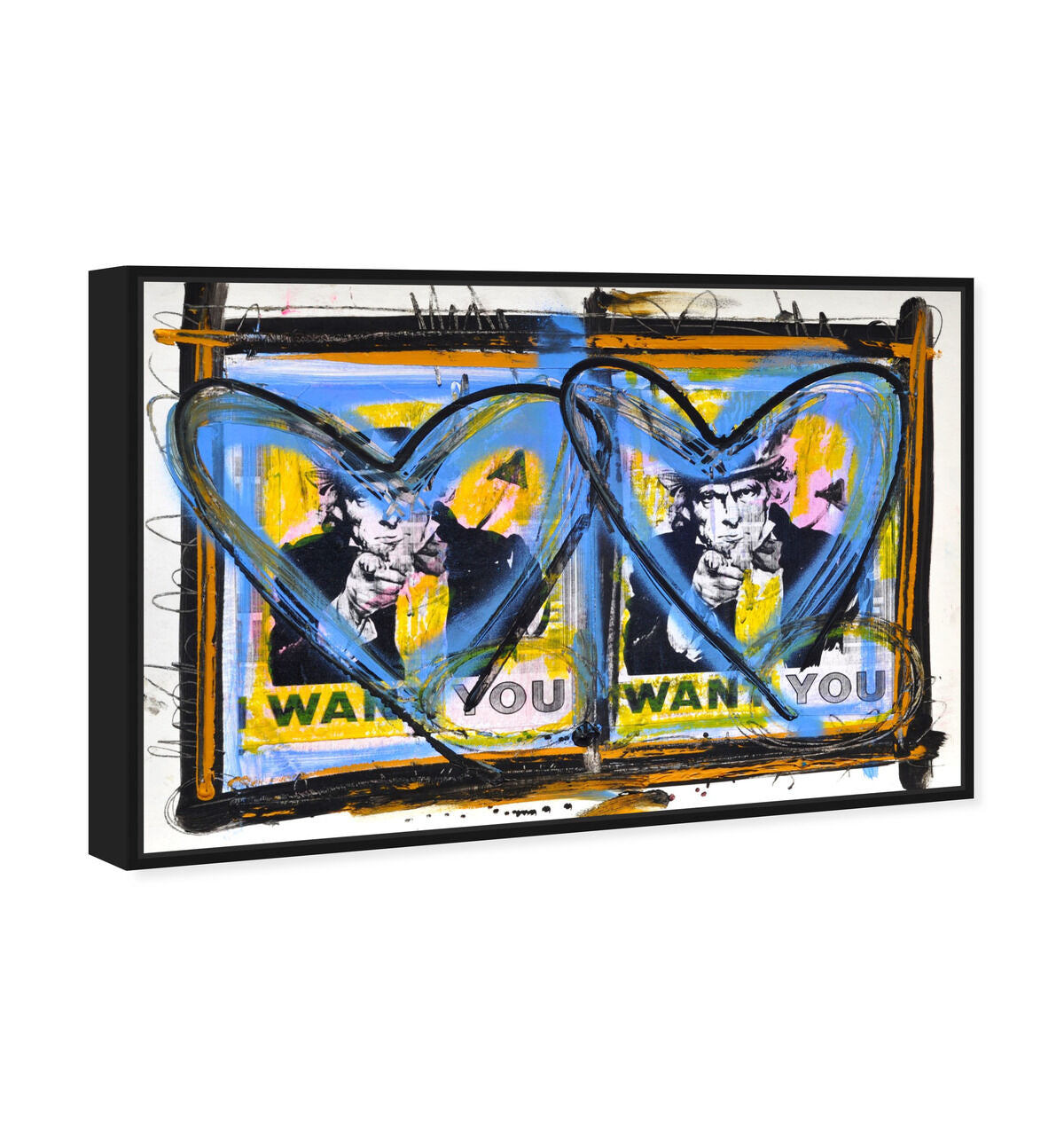 54x36/Framed Canvas/BFL