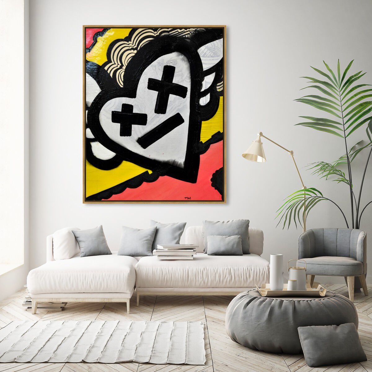 36x45/Framed Canvas/PSGLD