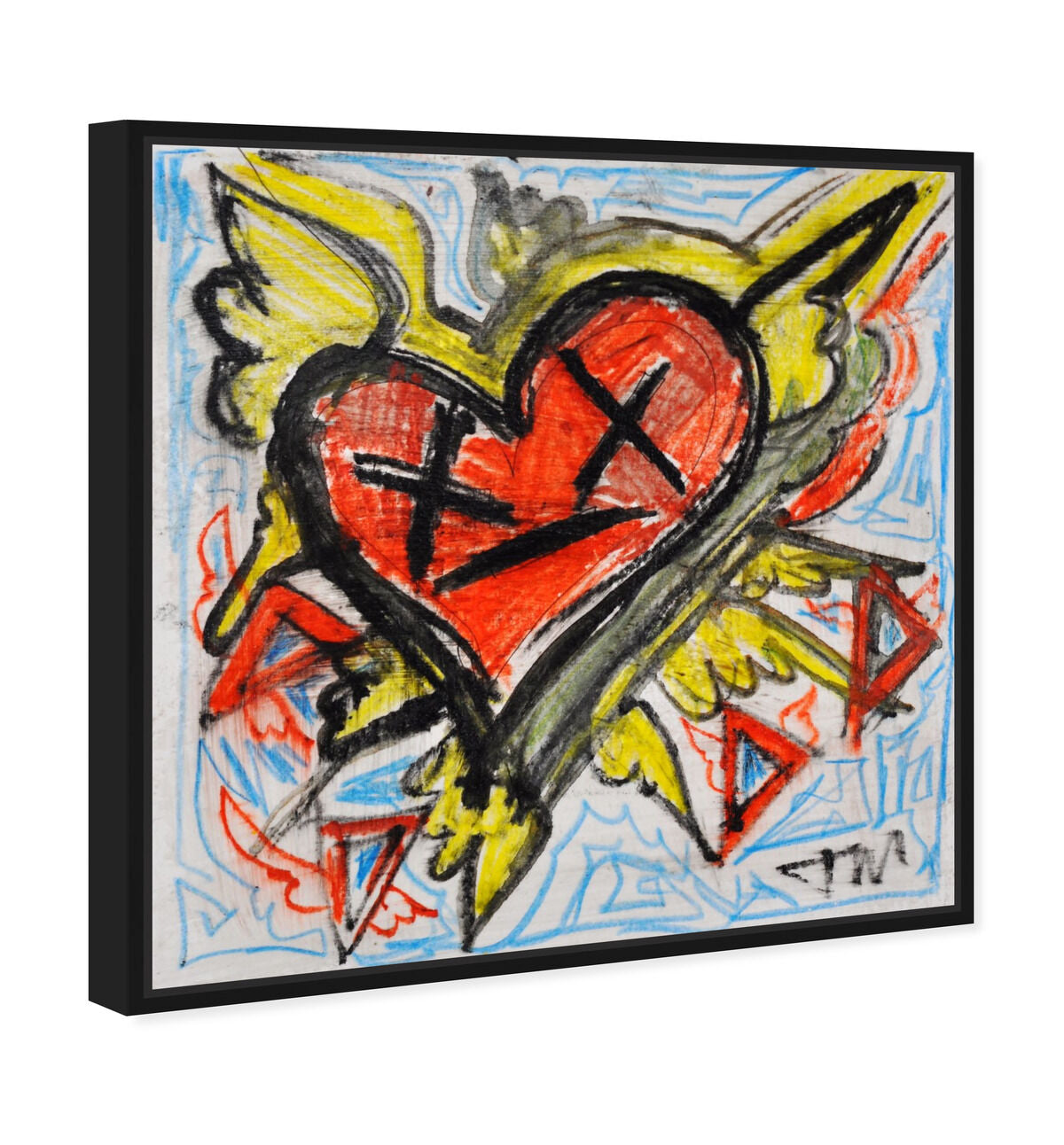 40x40/Framed Canvas/BFL
