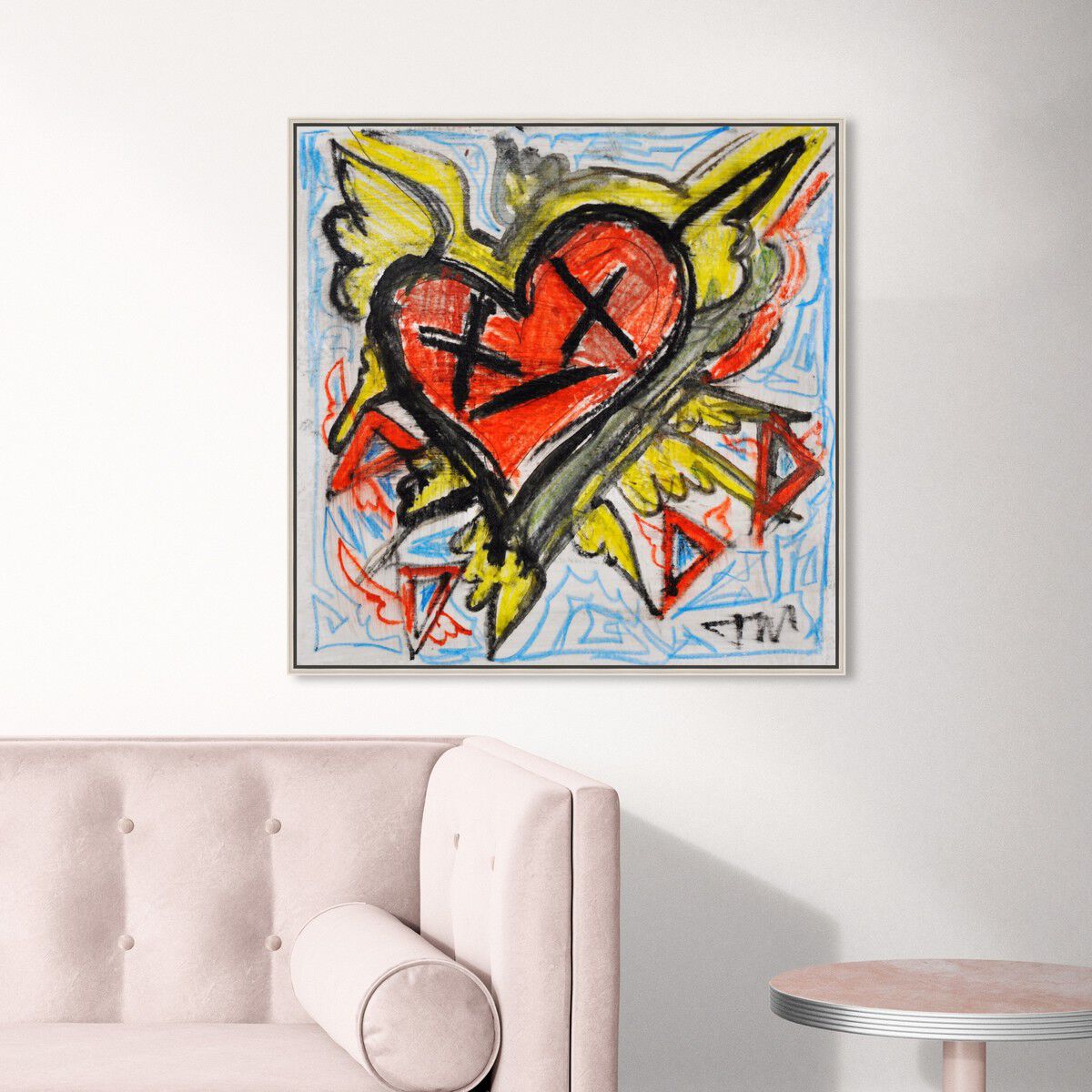 40x40/Framed Canvas/CFL
