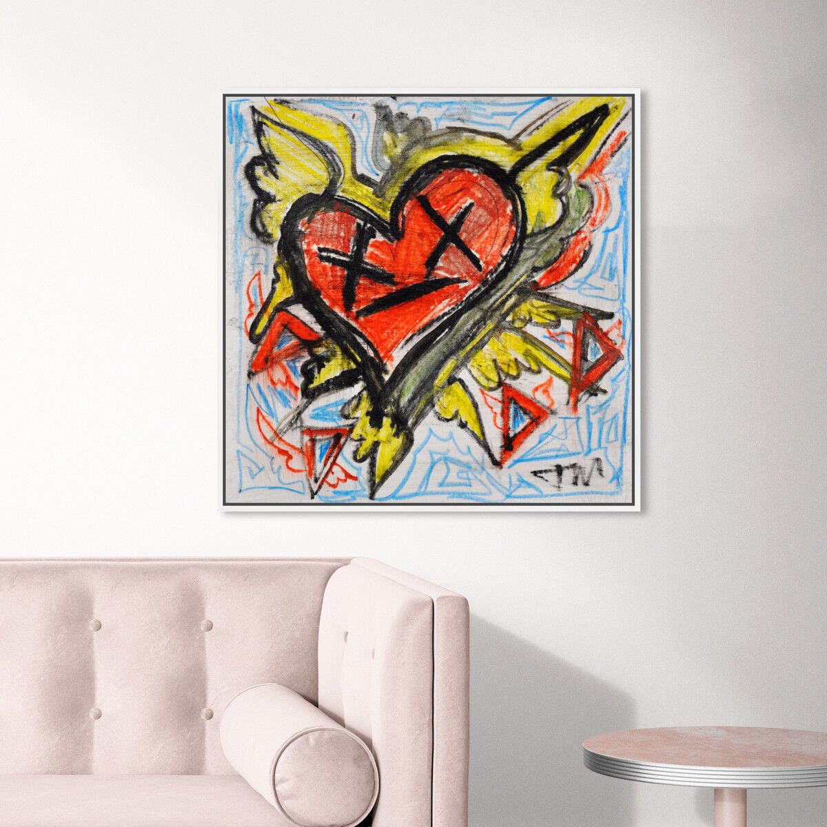 40x40/Framed Canvas/WFL