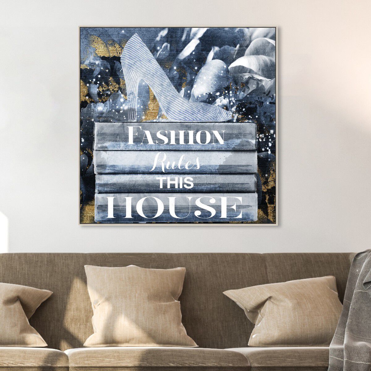 40x40/Framed Canvas/CFL