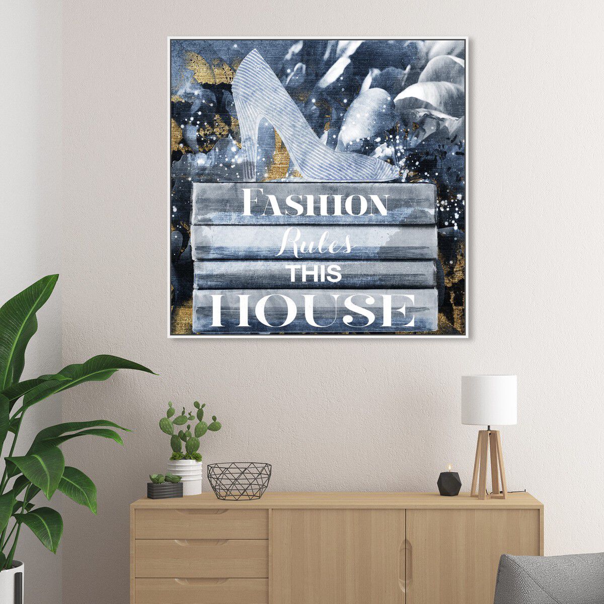 40x40/Framed Canvas/WFL