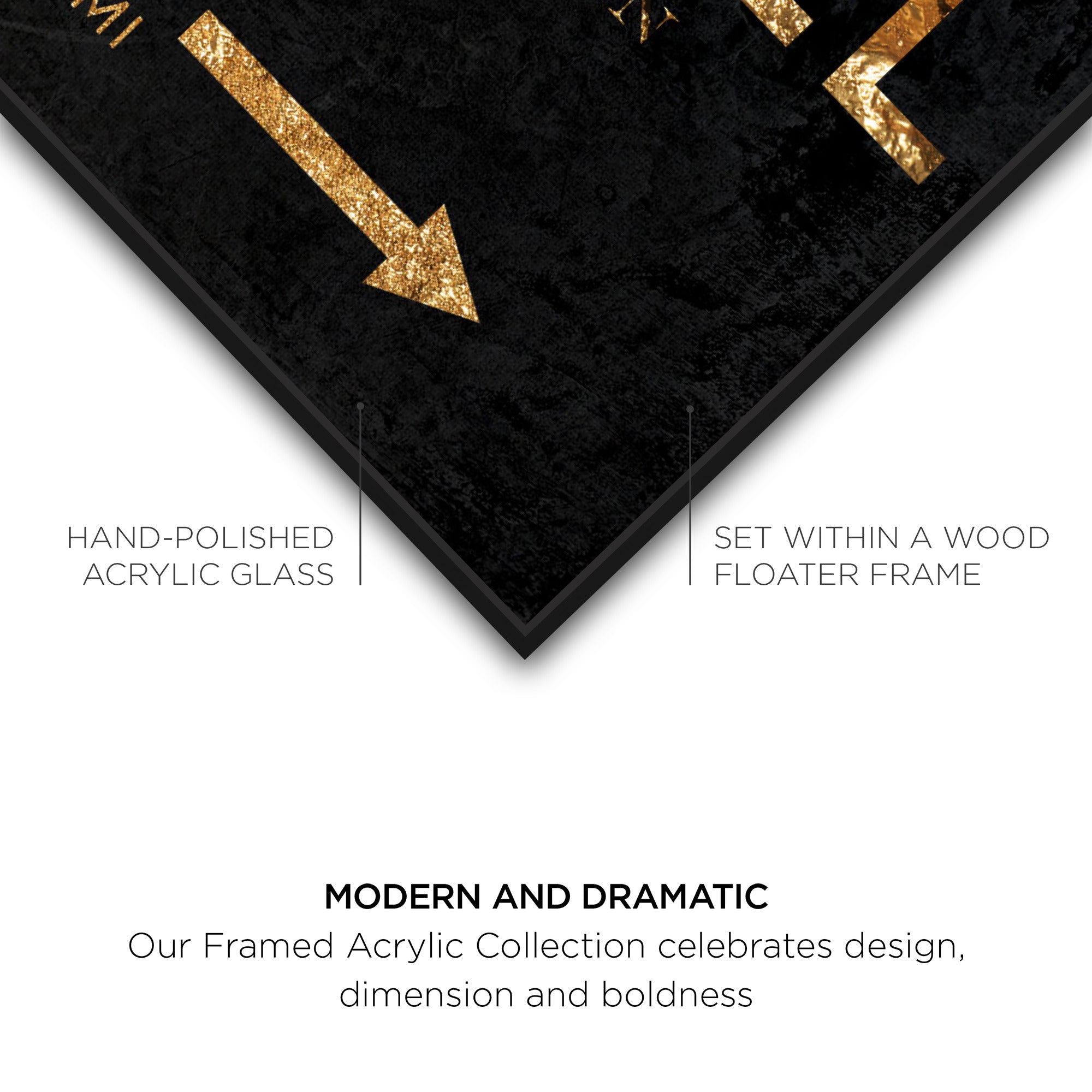 Couture Road Sign Night | Fashion Wall Art | Oliver Gal