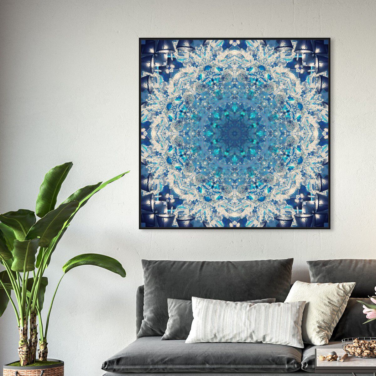 40x40/Framed Canvas/BFL