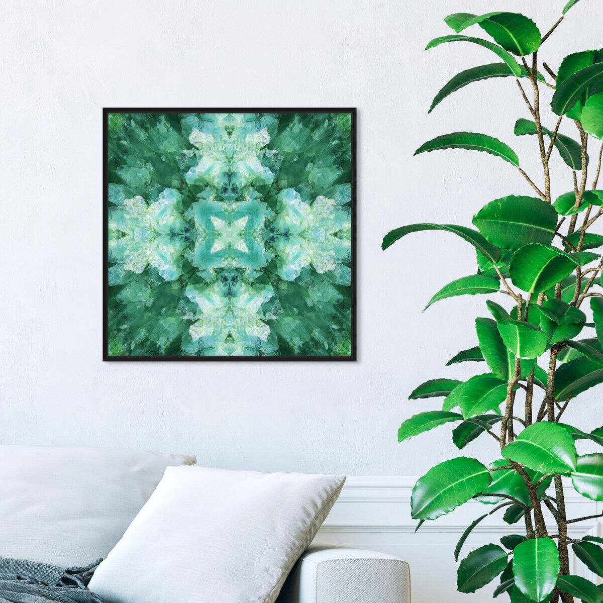 40x40/Framed Canvas/BFL