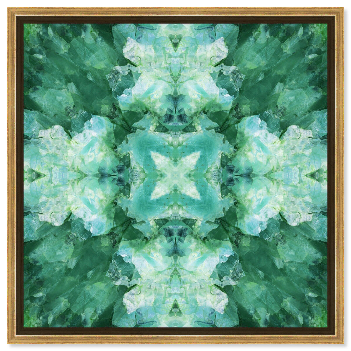 40x40/Framed Canvas/PSGLD