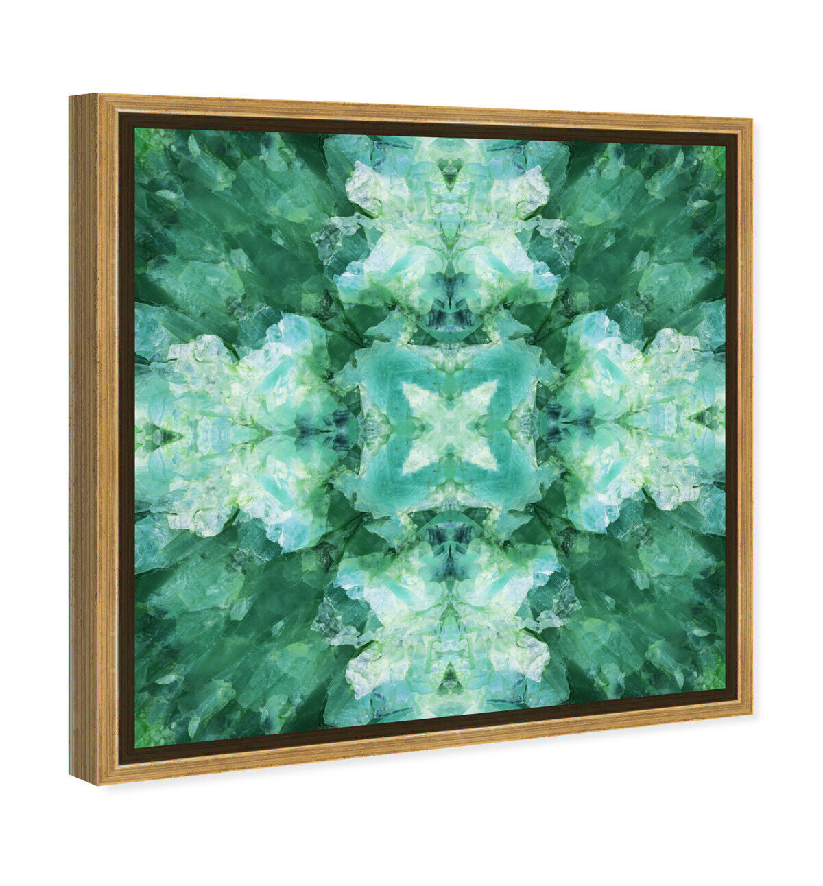 40x40/Framed Canvas/PSGLD